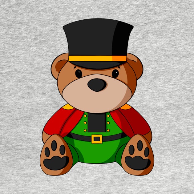 Nutcracker Teddy Bear by Alisha Ober Designs